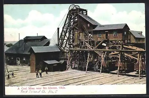 AK Mc Alester, OK, A Coal Mine