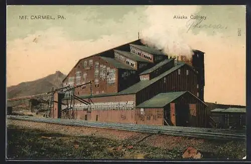 AK Mt. Carmel, PA, Alaska Colliery