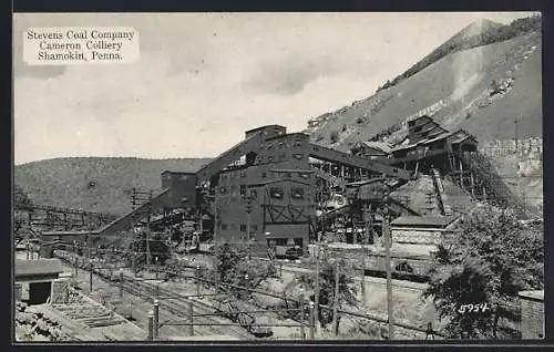 AK Shamokin, PA, Cameron Colliery, Stevens Coal Company