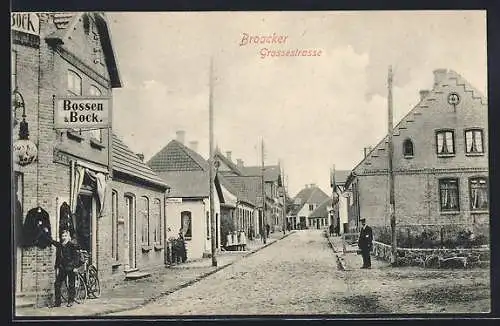 AK Broacker, Geschäftshaus Bossen & Bock in der Grossestrasse