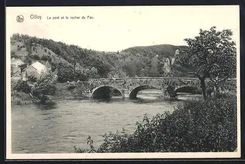 AK Olloy, Le pont et le rocher du Pas