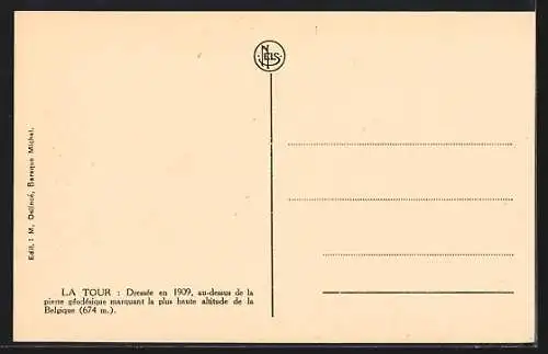 AK Baraque Michel, Le signal gèodèsique