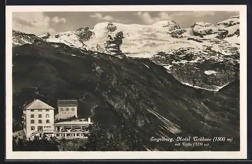 AK Engelberg, Hotel Trübsee mit Titlis