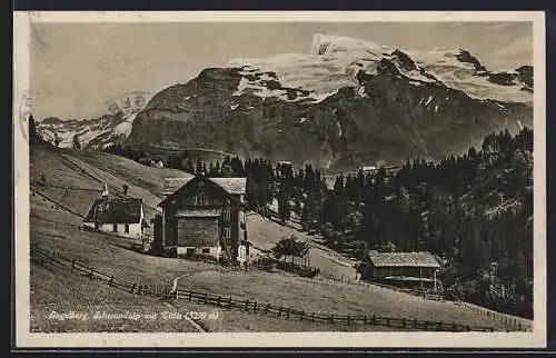 AK Engelberg, Schwandalp mit Titlis