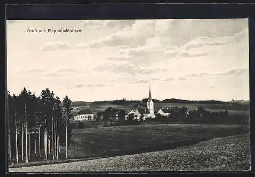 AK Rappoltskirchen, Ortsansicht aus der Ferne
