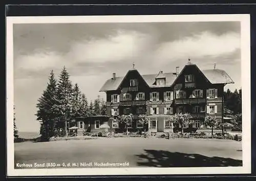 AK Sand / Bühl, Blick aufs Kurhaus Sand