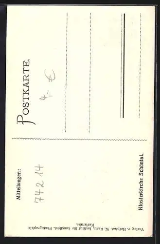 AK Schöntal / Abtei, Die Klosterkirche