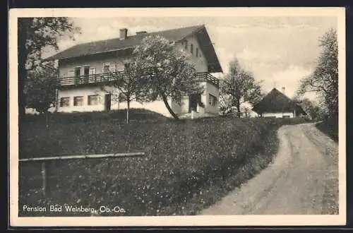 AK Prambachkirchen, Pension Bad Weinberg