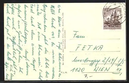 AK Kasten /N. Ö., Erholungsheim mit Liegehalle, Ansicht mit Hegerberg, Totalansicht mit Villen