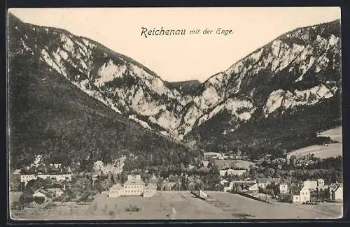 AK Reichenau, Teilansicht mit der Enge