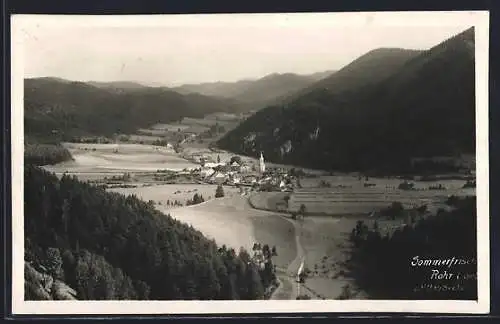 AK Rohr i. Gebirge, Panoramaansicht