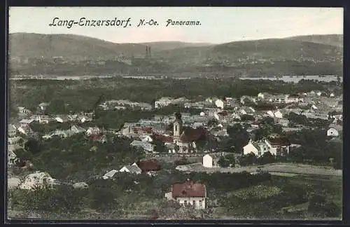 AK Lang-Enzersdorf /N.-Oe., Panorama