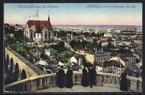 AK Mödling /N. Oe., Pfarrkirche zum heiligen Othmar