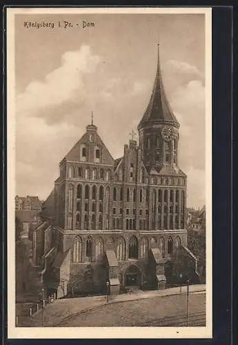 AK Königsberg, Ansicht vom Dom