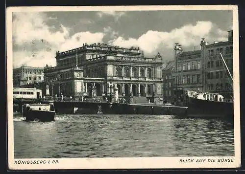 AK Königsberg, Blick auf die Börse