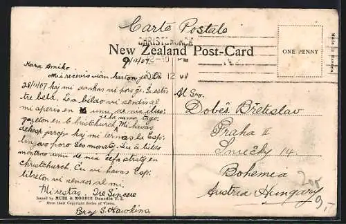 AK Christchurch, J. H. Parker & Co. Tailors and Outfitters, Castel Street