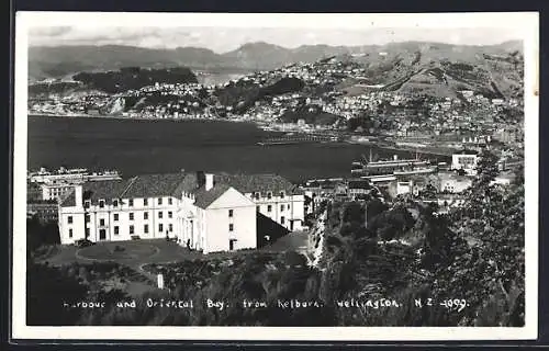 AK Wellington, Harbour and Oriental Bay from Kelburn