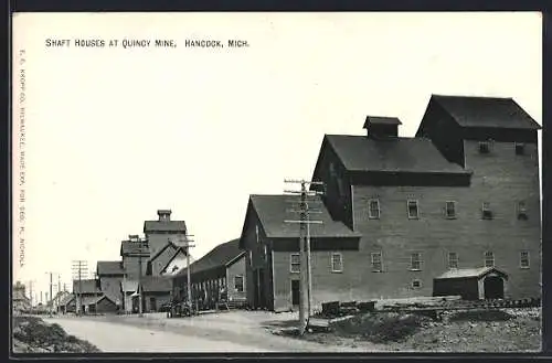 AK Hancock, MI, Shaft Houses at Quincy Mine