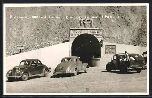 AK Bingham Canyon, UT, Entrance to 7000 foot tunnel