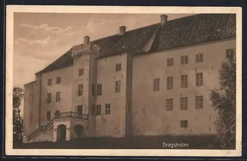 AK Dragsholm, Ansicht vom Schloss