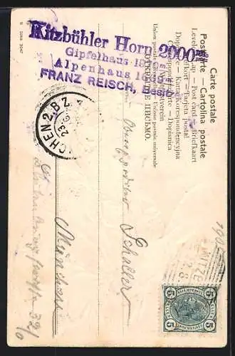 AK Die misstrauische Schwiegermutter liest Zeitung, frauenfeindlicher Humor