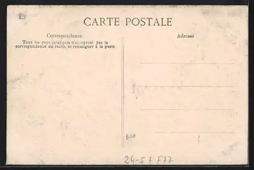 AK Melun, Inondation Janvier 1910, Boulevard Gambetta et Promenade de Vaux