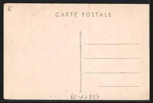 AK Saint-Sulpice-Laurière, La Gare et vue generale