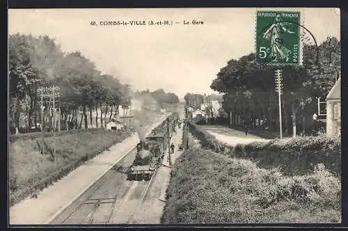 AK Combs-la-Ville, La Gare