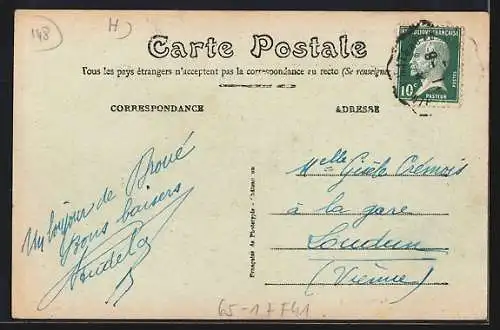 AK Droué, Place de la Gare