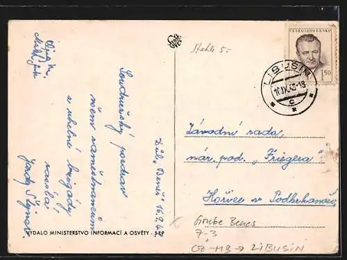 AK Bergleute mit Lore in einem Kohle-Bergwerk