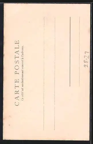 AK Rotkäppchen pflückt Beeren