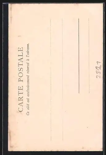 AK Rotkäppchen wird vom Wolf attackiert