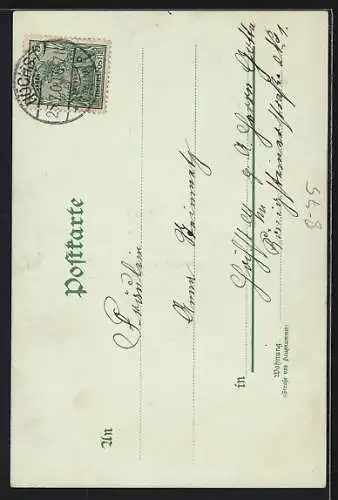 Lithographie Ein Vergnügen eigner Art..., Seebär und junge Dame