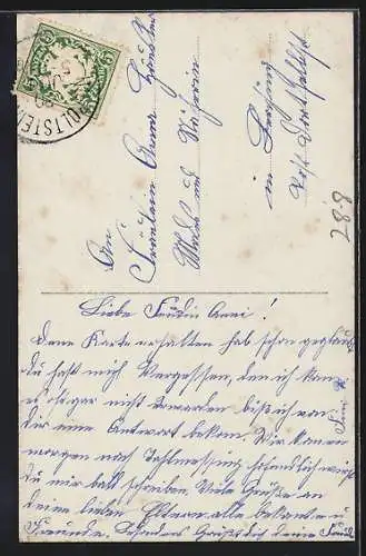 AK Lohengrin mit der Prinzessin, Parsival