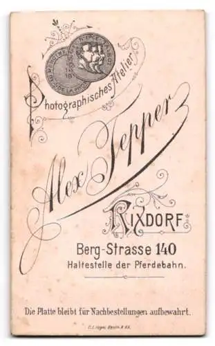 Fotografie Alex Tepper, Rixdorf, Bergstrasse 140, Porträt eines jungen Mannes