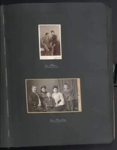 Fotoalbum mit 332 Fotografien, Ansicht Bielefeld, Firma Wilhelm Schlemming, Schlemming GmbH, Autograph Lettow-Vorbeck