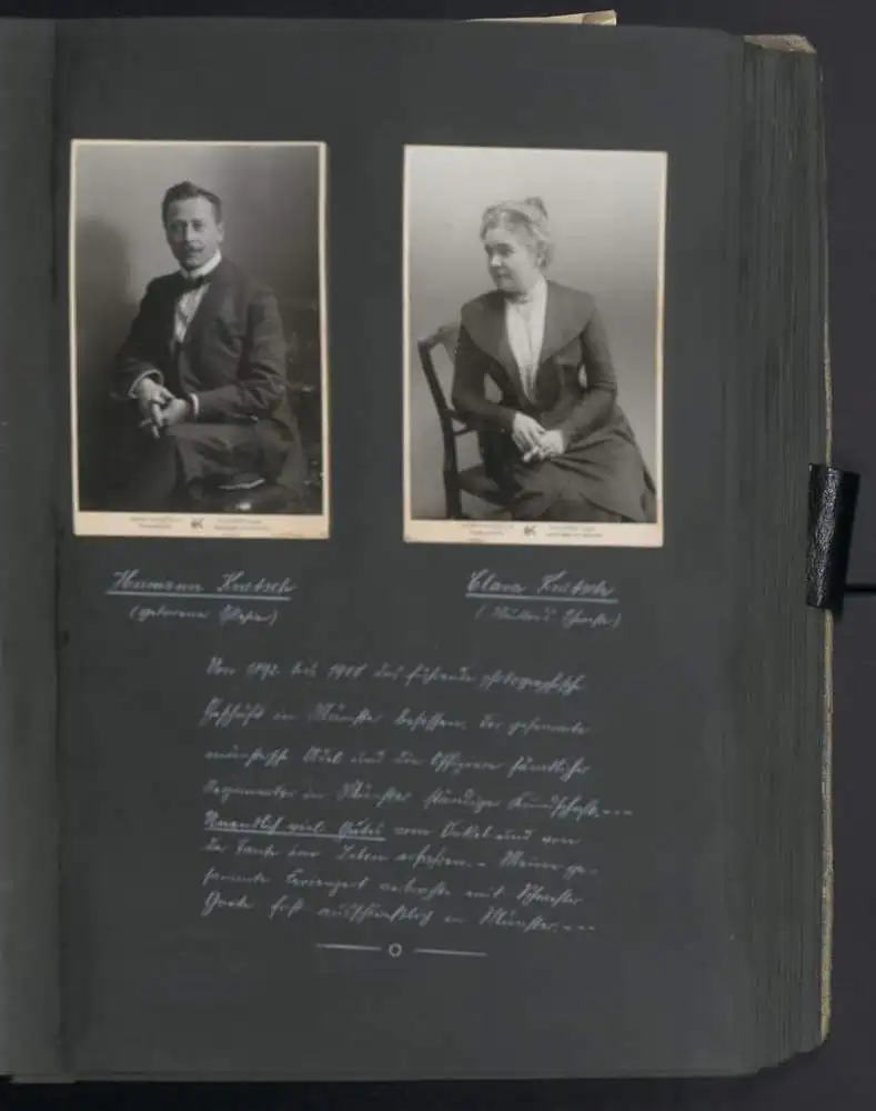 Fotoalbum mit 332 Fotografien, Ansicht Bielefeld, Firma Wilhelm Schlemming, Schlemming GmbH, Autograph Lettow-Vorbeck 10