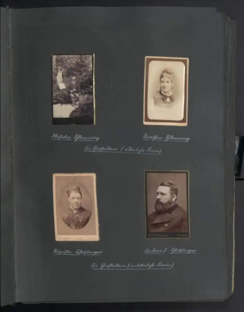 Fotoalbum mit 332 Fotografien, Ansicht Bielefeld, Firma Wilhelm Schlemming, Schlemming GmbH, Autograph Lettow-Vorbeck 2