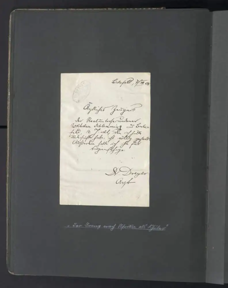 Fotoalbum mit 332 Fotografien, Ansicht Bielefeld, Firma Wilhelm Schlemming, Schlemming GmbH, Autograph Lettow-Vorbeck 27