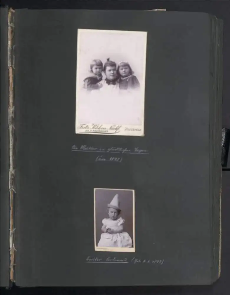 Fotoalbum mit 332 Fotografien, Ansicht Bielefeld, Firma Wilhelm Schlemming, Schlemming GmbH, Autograph Lettow-Vorbeck 3