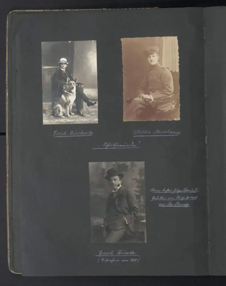 Fotoalbum mit 332 Fotografien, Ansicht Bielefeld, Firma Wilhelm Schlemming, Schlemming GmbH, Autograph Lettow-Vorbeck 35