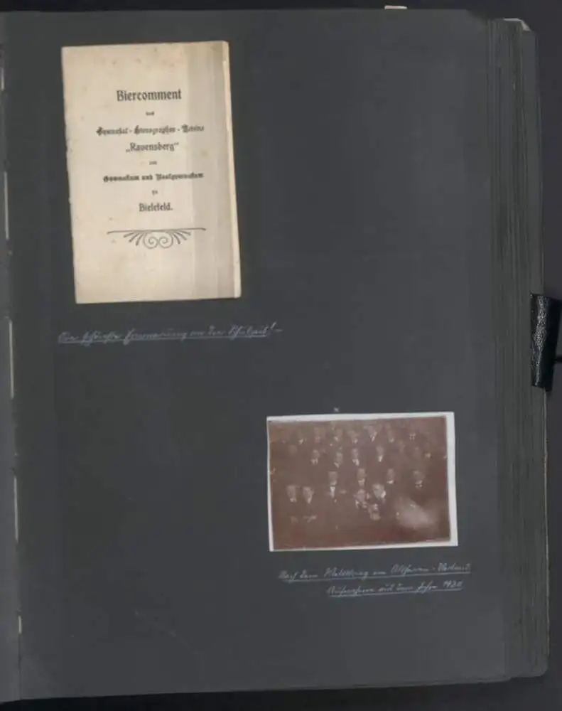 Fotoalbum mit 332 Fotografien, Ansicht Bielefeld, Firma Wilhelm Schlemming, Schlemming GmbH, Autograph Lettow-Vorbeck 38