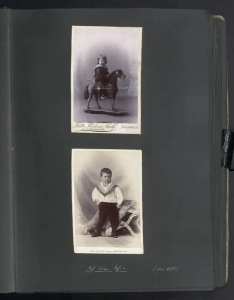 Fotoalbum mit 332 Fotografien, Ansicht Bielefeld, Firma Wilhelm Schlemming, Schlemming GmbH, Autograph Lettow-Vorbeck 5