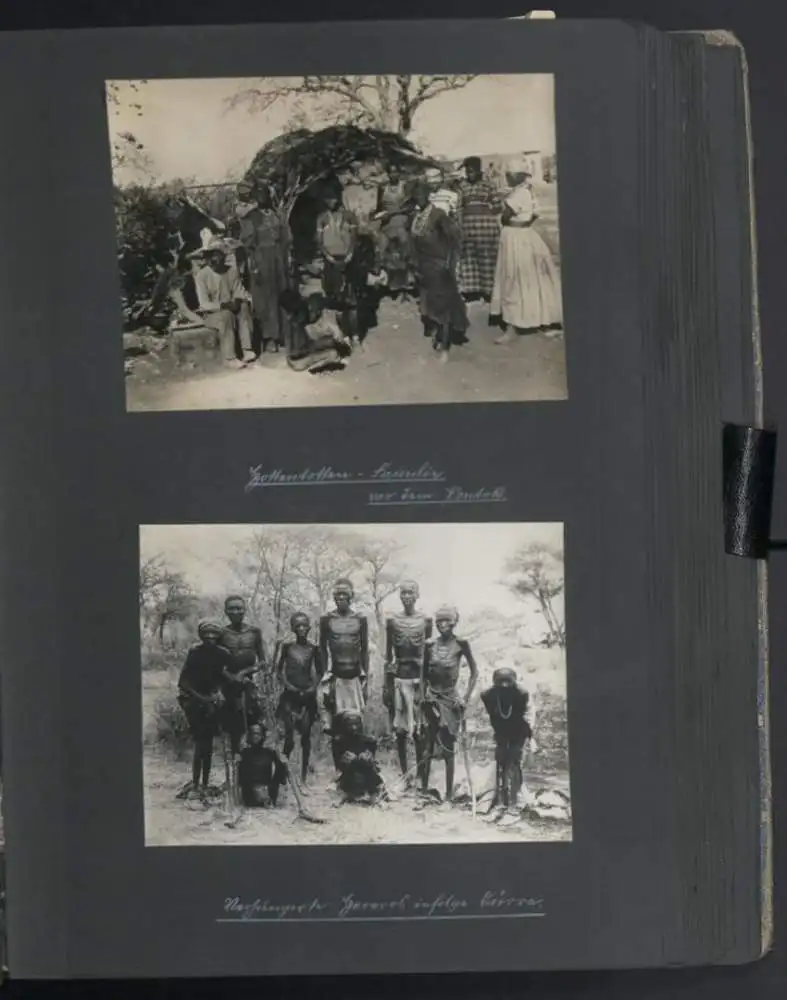 Fotoalbum mit 332 Fotografien, Ansicht Bielefeld, Firma Wilhelm Schlemming, Schlemming GmbH, Autograph Lettow-Vorbeck 57