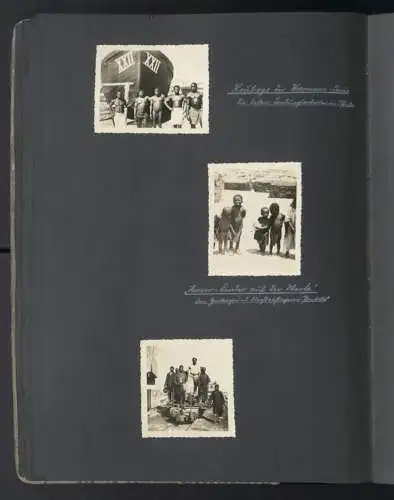 Fotoalbum mit 332 Fotografien, Ansicht Bielefeld, Firma Wilhelm Schlemming, Schlemming GmbH, Autograph Lettow-Vorbeck