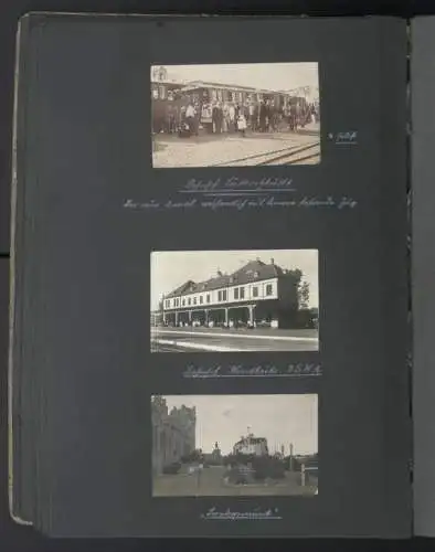 Fotoalbum mit 332 Fotografien, Ansicht Bielefeld, Firma Wilhelm Schlemming, Schlemming GmbH, Autograph Lettow-Vorbeck