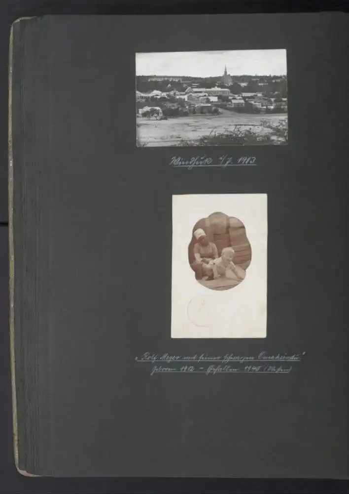 Fotoalbum mit 332 Fotografien, Ansicht Bielefeld, Firma Wilhelm Schlemming, Schlemming GmbH, Autograph Lettow-Vorbeck 68