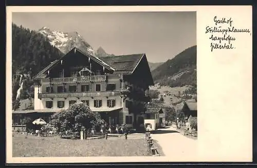 AK Mayrhofen, Gasthof Stillup Klamm