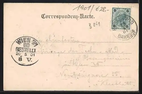 AK Horn, Ortsansicht aus der Vogelschau