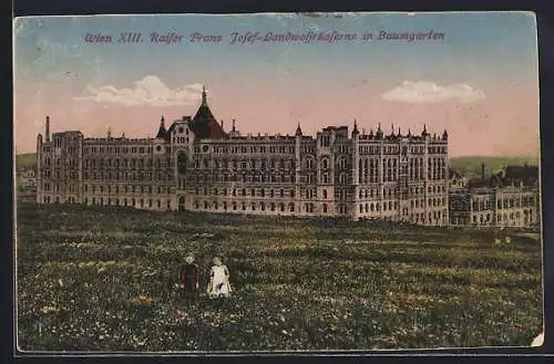 AK Wien, Baumgarten, Kaiser Franz Josef-Landwehrkaserne